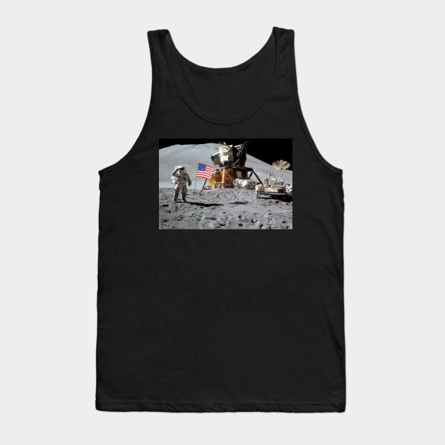 Apollo 15 - 18866 Tank Top by BadHabitsLounge